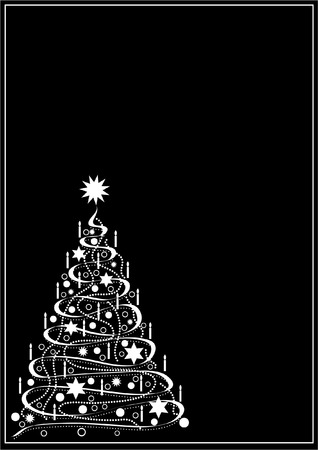 CHRISTMAS TREEのイラスト素材