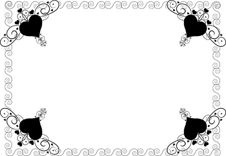 HEART FRAMEのイラスト素材