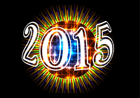 2015のイラスト素材