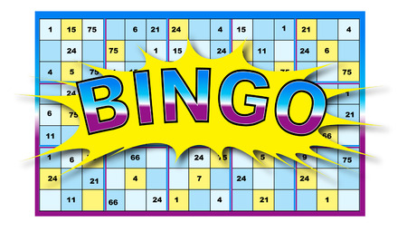 BINGOのイラスト素材