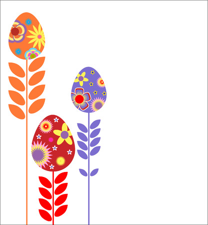 EASTER EGGSのイラスト素材