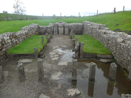 Hadrian's Wall, UKの写真素材