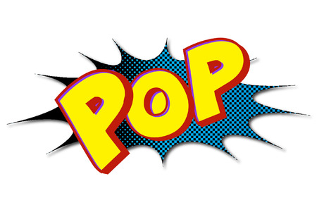 Cartoon explosion pop-art styleのイラスト素材