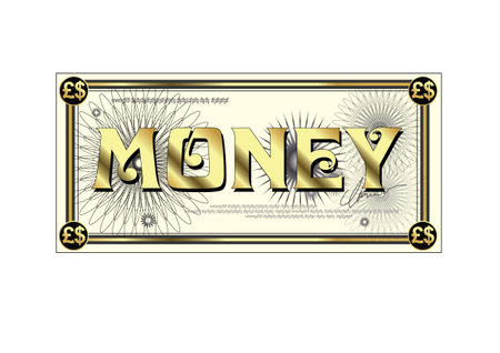 MONEYのイラスト素材