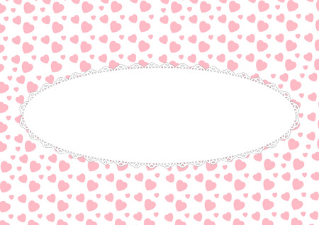 heart frameのイラスト素材