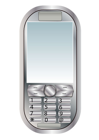 MOBILE PHONEのイラスト素材