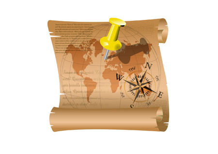 MAPのイラスト素材