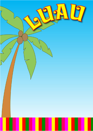 LUAUのイラスト素材