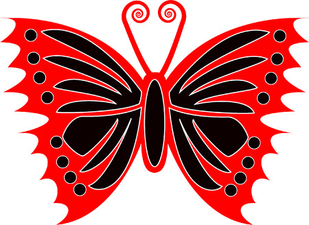 butterflyのイラスト素材