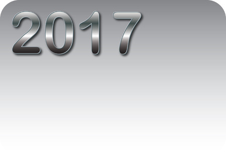 Numbers Background 2017のイラスト素材