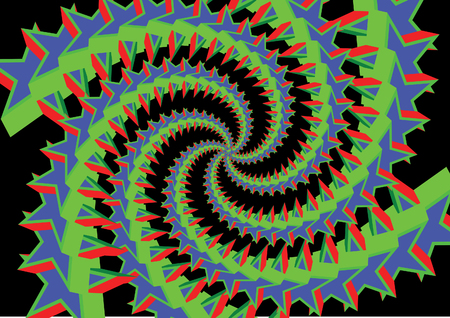 star vortex backgroundのイラスト素材