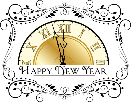 Happy New Yearのイラスト素材