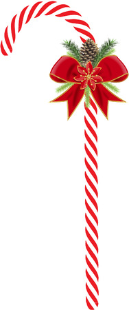 Christmas candy caneのイラスト素材