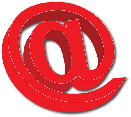 Email Aliasのイラスト素材