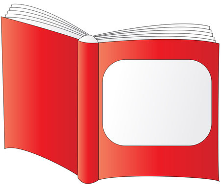 Open Bookのイラスト素材