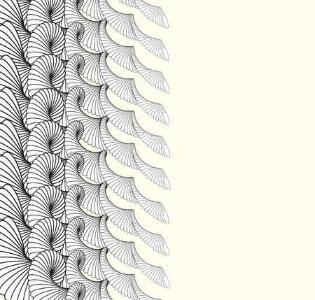 lines on kaleidoscopeのイラスト素材