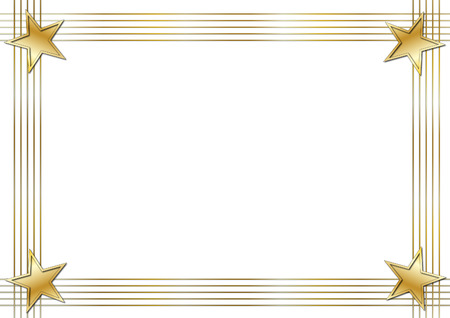 star borderのイラスト素材