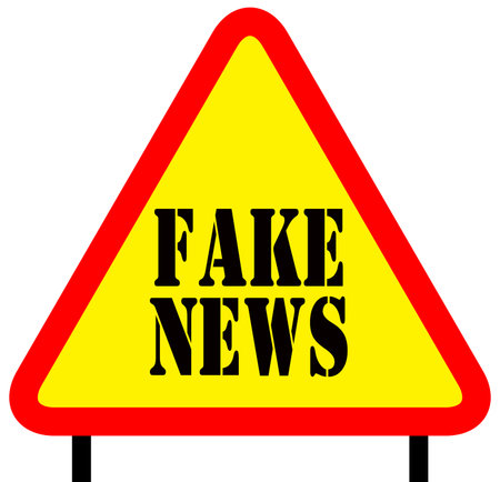 Fake Newsのイラスト素材