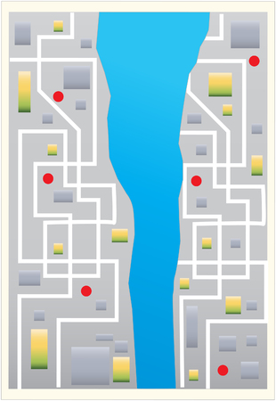 Mapのイラスト素材