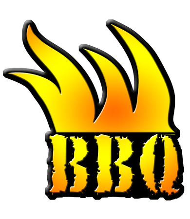 BBQ icon.のイラスト素材