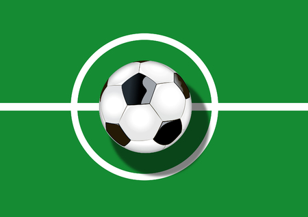 Soccer Ballのイラスト素材