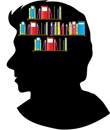 Book Headのイラスト素材