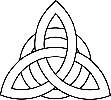 Celtic Knot Vector illustration.のイラスト素材
