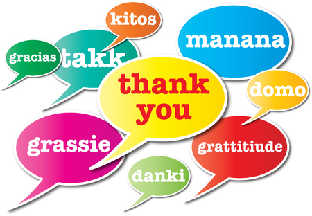 Thank you Vector illustration.のイラスト素材
