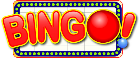 Bingo icon in billboardのイラスト素材