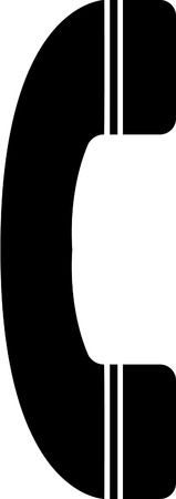 Telephone symbol illustration.のイラスト素材