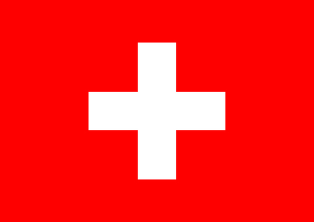 Swiss Flag Vector illustration.のイラスト素材
