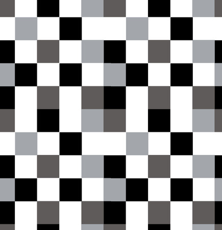 Black and white checkered backgroundのイラスト素材