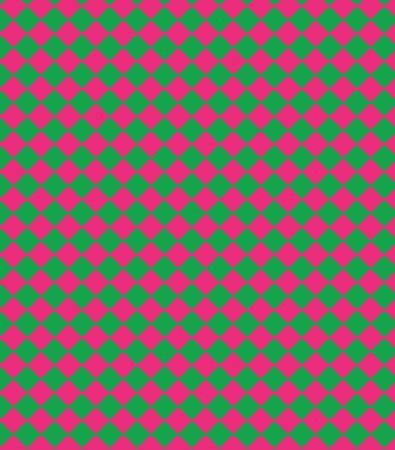 Red and Green checkered patternのイラスト素材