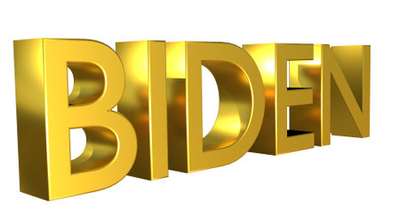 USA President Biden 3D renderの写真素材