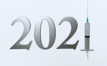 2021 with Hypodermic Needle