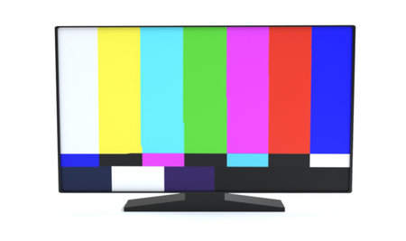 Smart TV with colour screen
