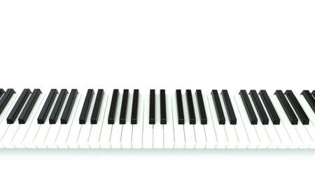 Piano Keyboard background conceptの写真素材
