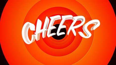 Cheers Classic film titlesの写真素材