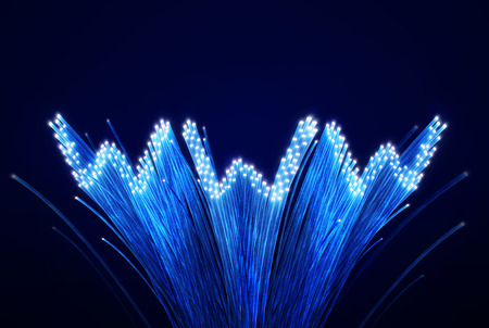 optic fibers forming the word "www" optic fibers forming the word "www"
