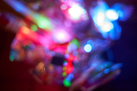bokeh abstract light background