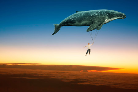 Take me to the dreamの写真素材