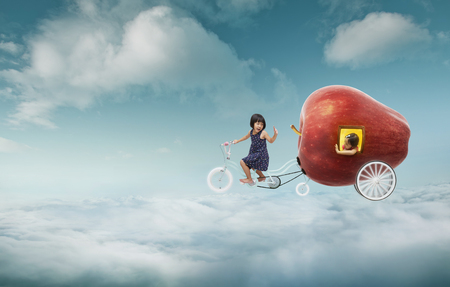 Take me to the dreamの写真素材