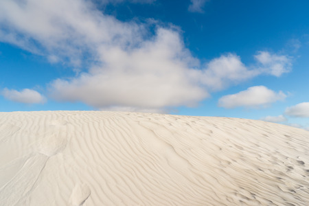 View of Lancelin Sand Dunes in Western Australia. This place for Surfing in Sand. Famous of Families enjoying. Landscape View .の写真素材