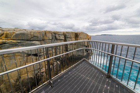 Torndirrup National Park, Natural Bridge, in The Great Southern - Albany, Western Australia.の写真素材