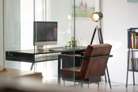 Soho office interior with loft style interior designの写真素材