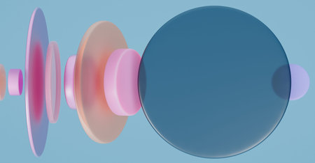 Abstract dynamic geometry circle shape for Cosmetic,Cover, Brochure and Banner design use...