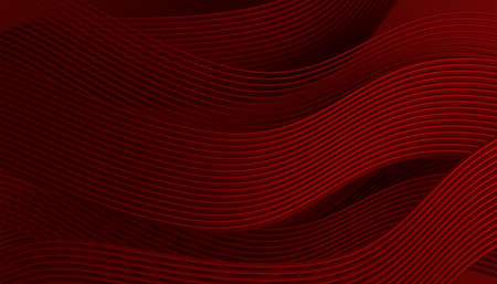 Abstract curve wave graphic design background. Concept for luxury, decoration, celebration, seson and advertising. 3d illustration renderingの写真素材