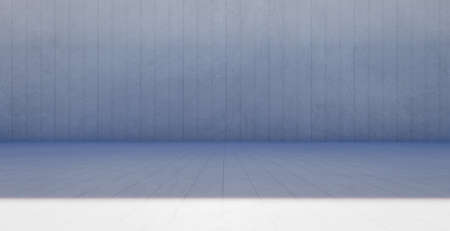 Industrial Loft style concrete cement square tiles wall and floor background . 3d renderingの写真素材