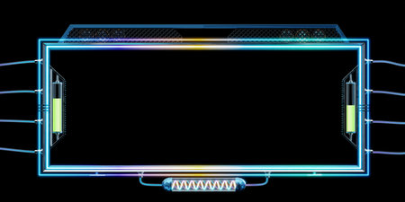 Tech user interface template for a Smart Business concept. 3d renderingの写真素材