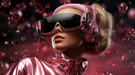 Fashionista character doll 3d renderの素材